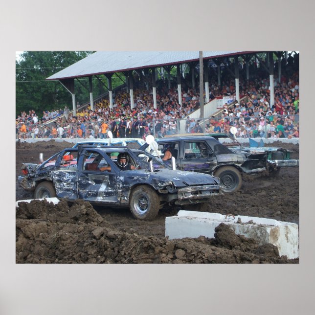 Demolition Derby Poster (Front)