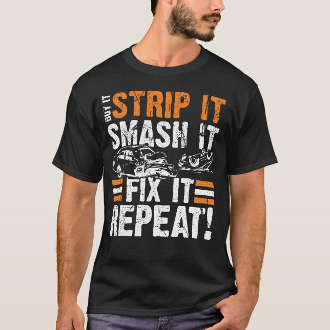 Demolition Derby - Racing Quote T-Shirt (Front)