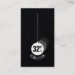 Demolition Expert Business Card v4