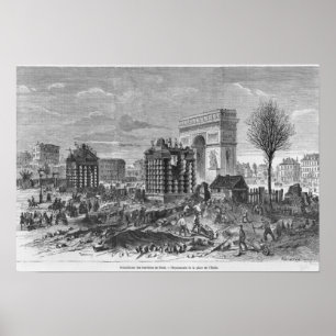 Demolition of the Paris barriers Poster