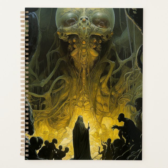 Demon Alien Underworld Creature Planner (Front)
