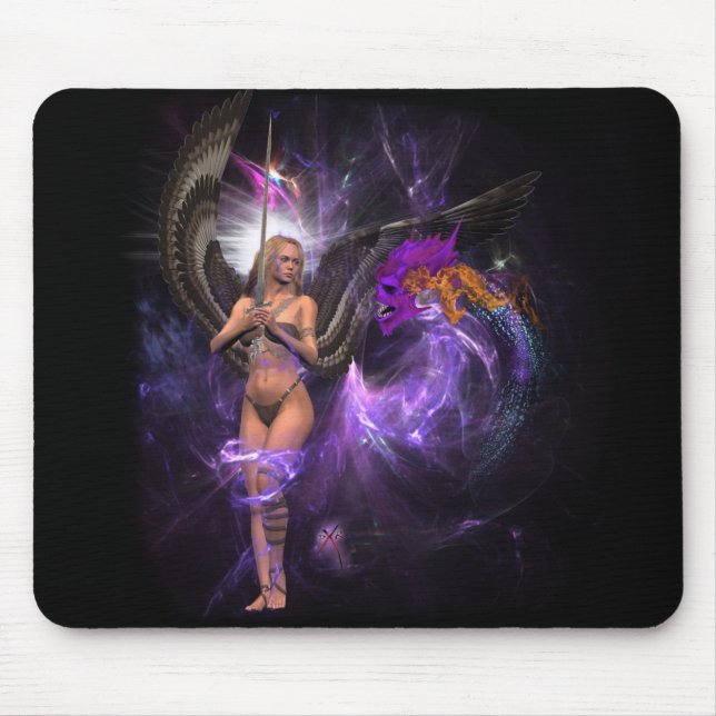 Demon Battle Mousepad (Front)