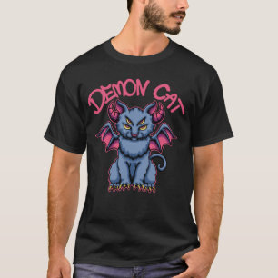 Demon Cat streetwear  T-Shirt