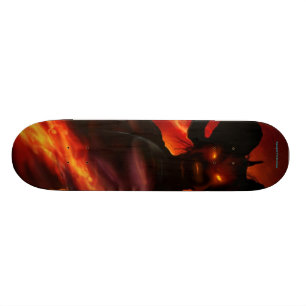 Demon Flame Skateboard