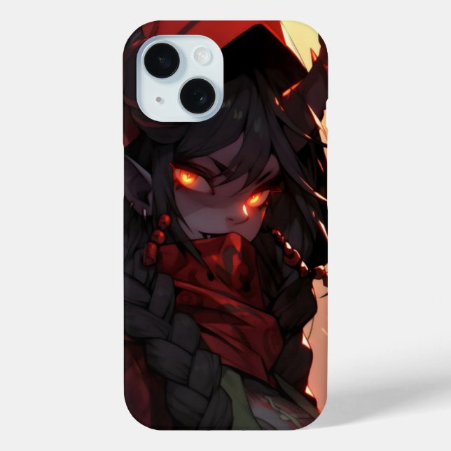 Demon Girl Anime Case-Mate iPhone Case (Back)