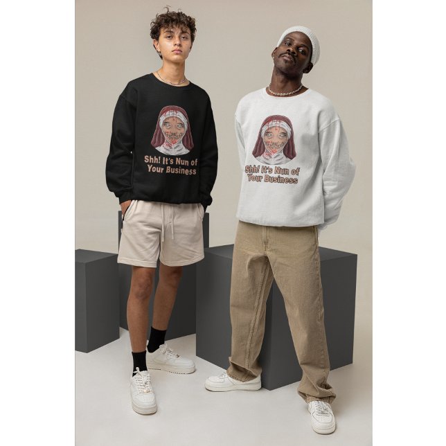 Demon Nun Halloween Sweatshirt (Creator Uploaded)