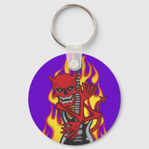 Demon of Rock Key Ring