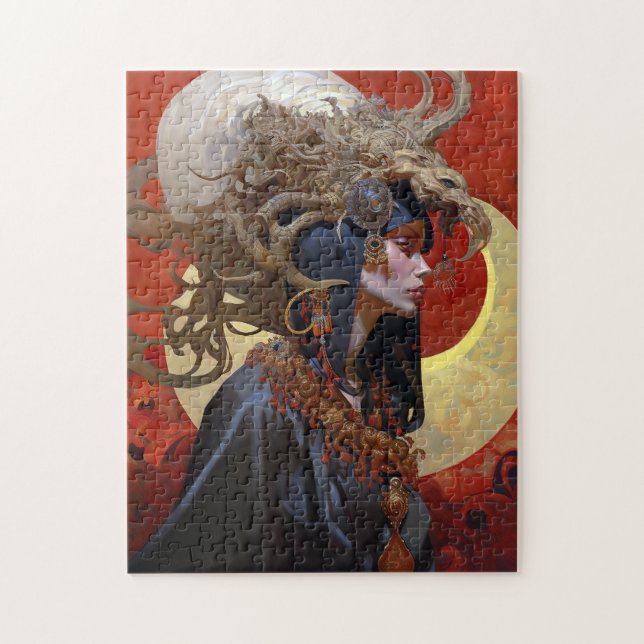 Demon Queen Fantasy Art Jigsaw Puzzle (Vertical)
