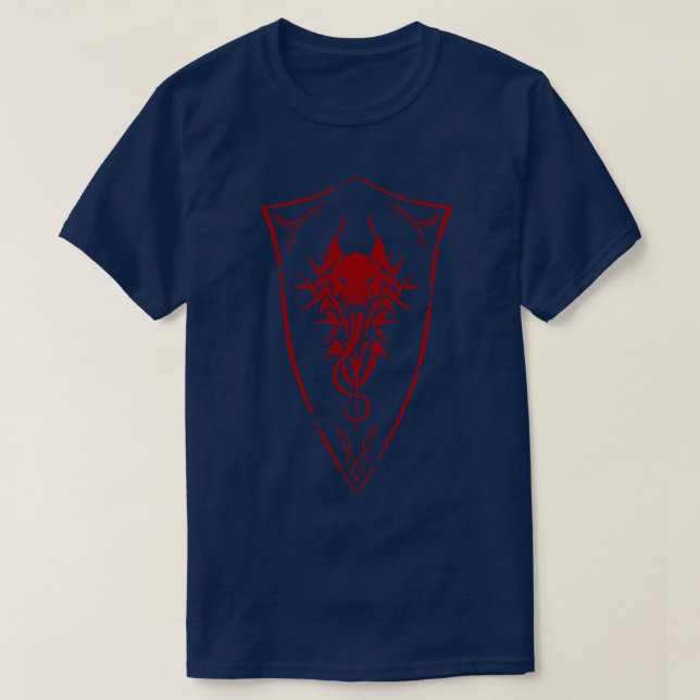 Demon Shield Logo T-Shirt (Design Front)
