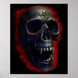 Demon Skull 1 Poster