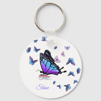 Demon Slayer Shinobu inspired Key Ring