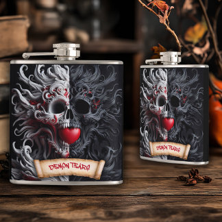 Demon Tears Potion  Hip Flask