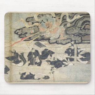 Demon Thunder, Tenjin Shrine, Kamakura Period Mouse Pad
