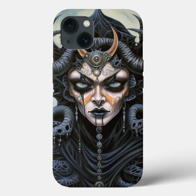 Demon Woman Queen Dark Fantasy Art Case-Mate iPhone Case (Back)