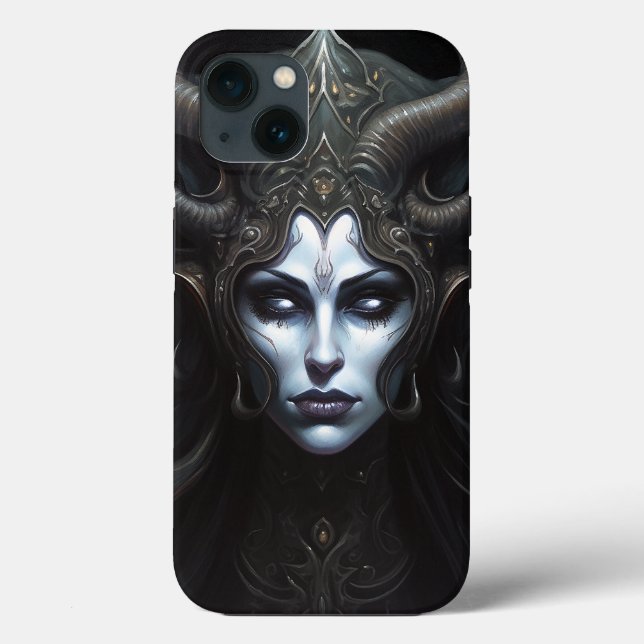 Demon Woman Queen Dark Fantasy Art Case-Mate iPhone Case (Back)