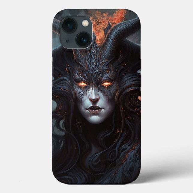 Demon Woman Queen Dark Fantasy Art Case-Mate iPhone Case (Back)