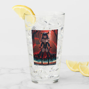 Demoness with Contact at Crossroads, Anime Demon Glass