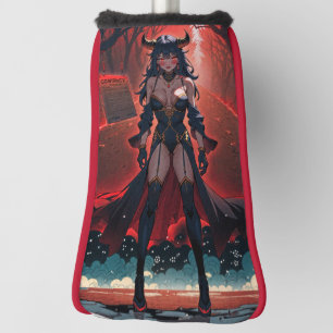 Demoness with Contact at Crossroads, Anime Demon Golf Head Cover