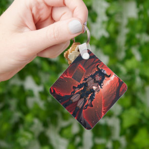 Demoness with Contact at Crossroads, Anime Demon Key Ring
