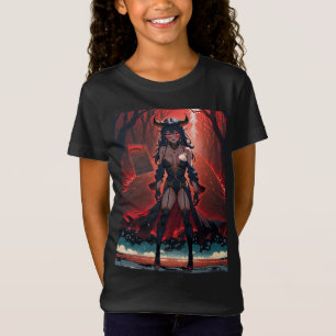 Demoness with Contact at Crossroads, Anime Demon T-Shirt
