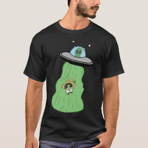 Demonia caught by an Alien T-Shirt