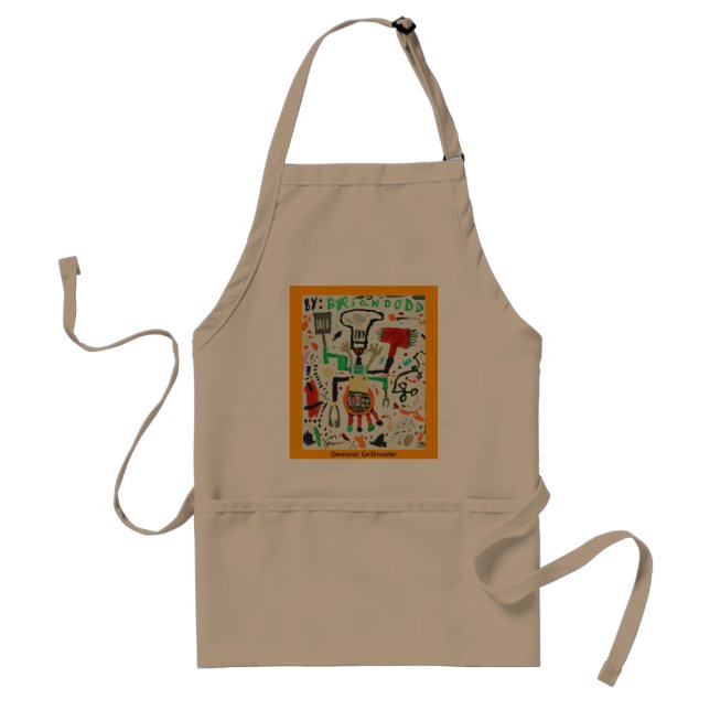 Demonic Grillmaster Standard Apron (Front)