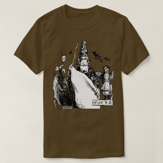 Demonic Predictor Of The Future By Magical Means C T-Shirt (Design Front)
