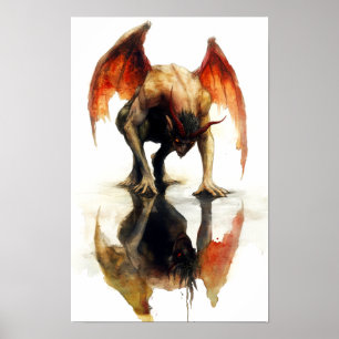 Demonic Reflections Poster