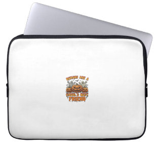 Demons Are Ghouls Friend Pumpkins Mummy Ghost Bats Laptop Sleeve
