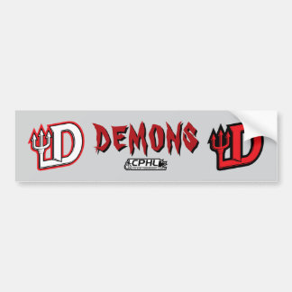 demons bumper sticker