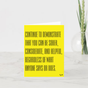 Demonstrate - Note Card