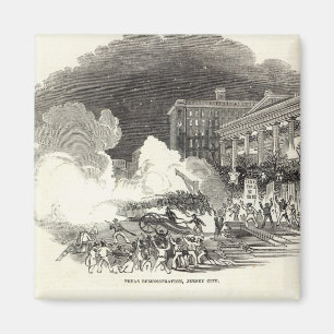 Demonstration at Jersey City Magnet