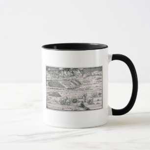 Demonstration of defensive measure mug