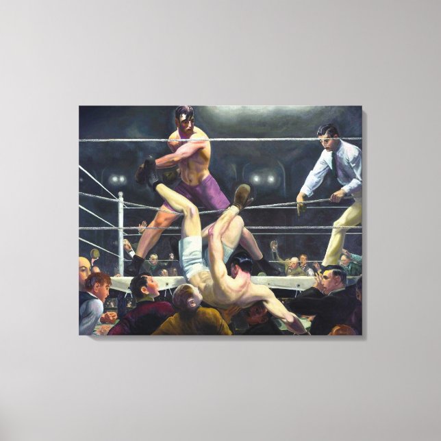 Dempsey and Firpo | George Bellows | Canvas Print (Front)
