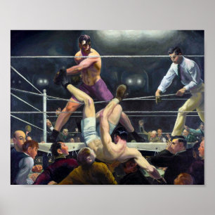 Dempsey and Firpo George Bellows Poster