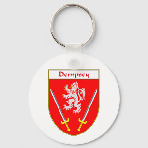 Dempsey Coat of Arms/Family Crest Key Ring