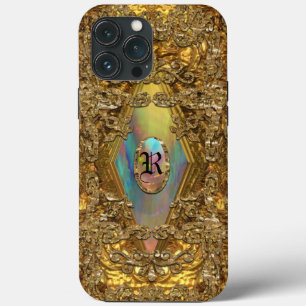 Dempsey Elegant Chic Monogram  iPhone 13 Pro Max Case