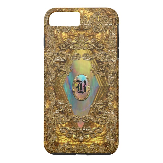 Dempsey Elegant Monogram Case-Mate iPhone Case (Back)