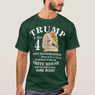 DEMS TRUMP TRUMPS WHITE HOUSE CAGE FIGHTING TEE
