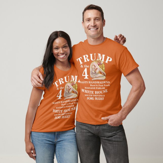 DEMS WHITE HOUSE ASIAN MASSAGE PARLOR HAPPY TEE (Unisex)