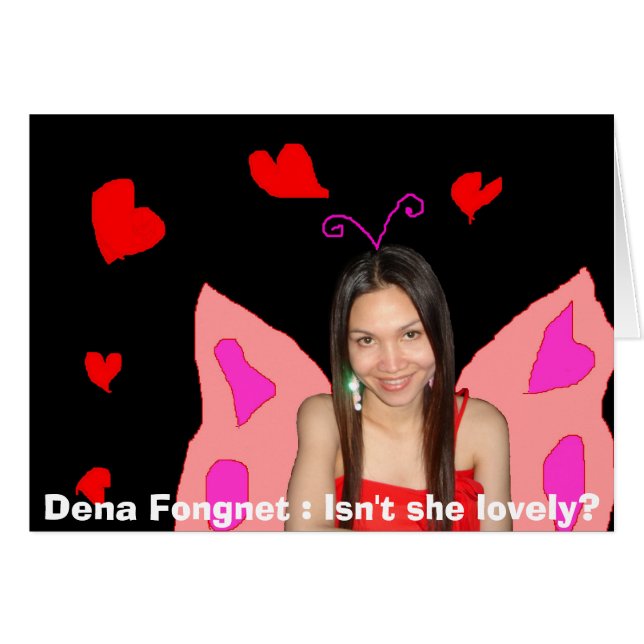 Dena Fongnet : Isn't she lovely? Card (Front Horizontal)