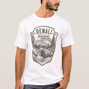 Denali Bear River National Park Alaska 1917 T-Shirt
