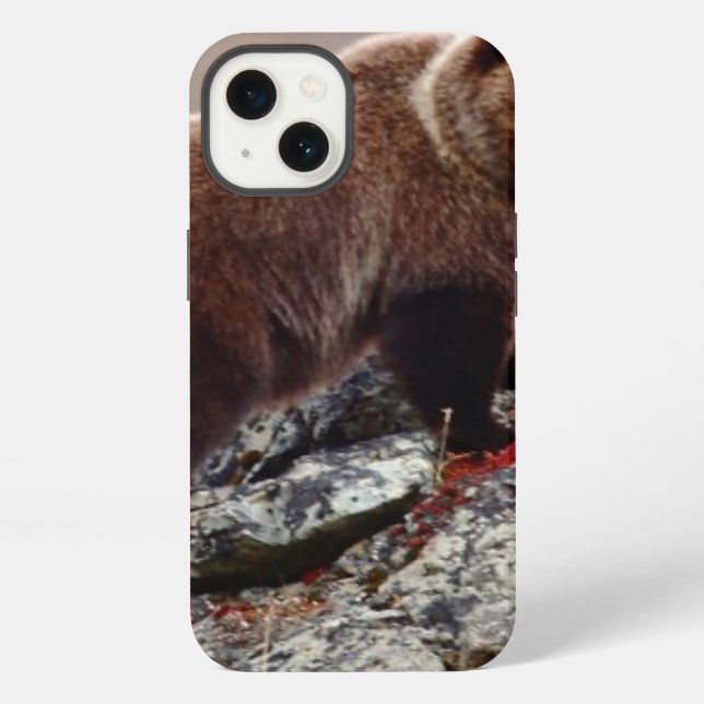 Denali Brown Bear iPhone Case (Back)