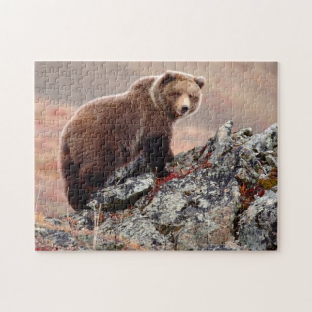 Denali Brown Bear Jigsaw Puzzle (Horizontal)