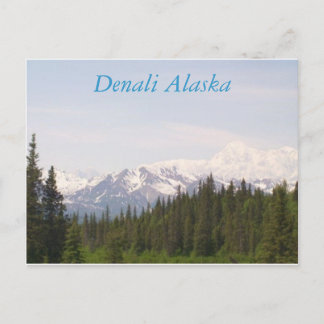 Denali, Denali Alaska Postcard