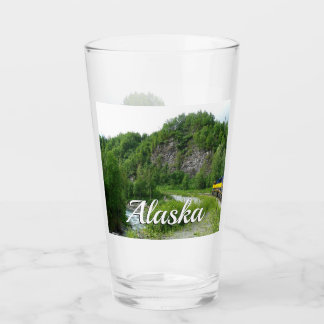 Denali Express Alaska Train Vacation Photography Glass
