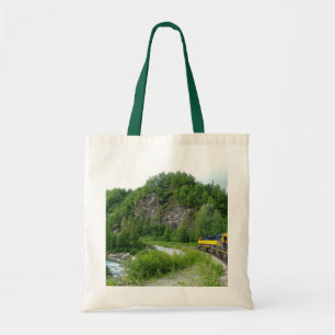 Denali Express Alaska Train Vacation Photography Tote Bag