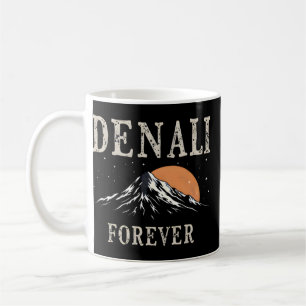 Denali Forever – Alaska Mountain Range Graphic Coffee Mug