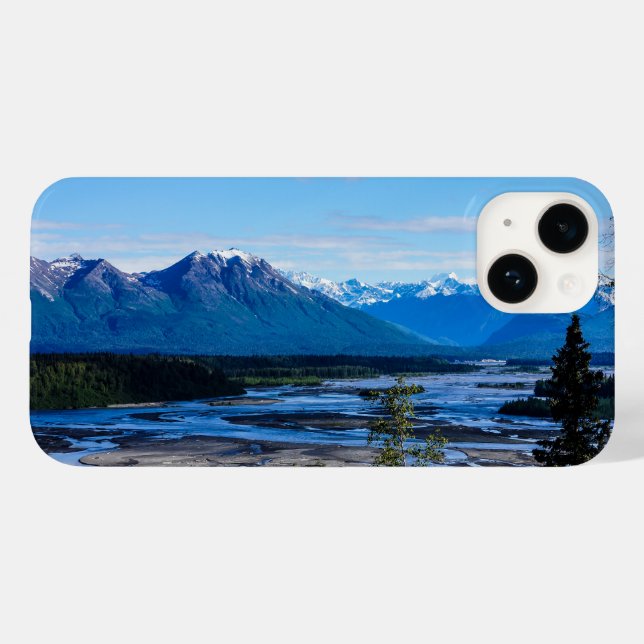 Denali Mountain Range Case-Mate iPhone Case (Back (Horizontal))