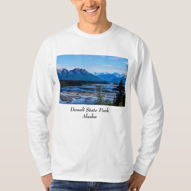 Denali Mountain Range T-Shirt (Front)